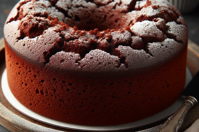 Bolo de Chocolate Fofo